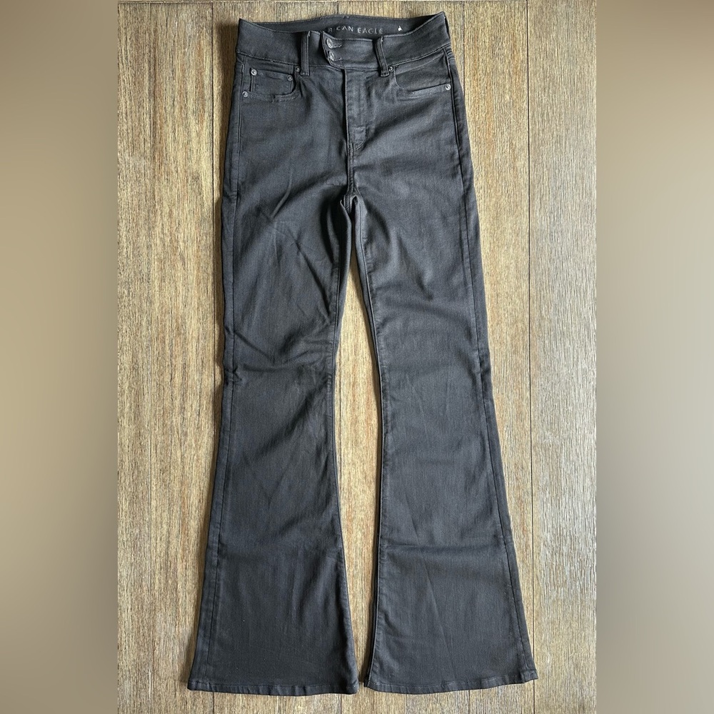 Black Flared Women Jeans